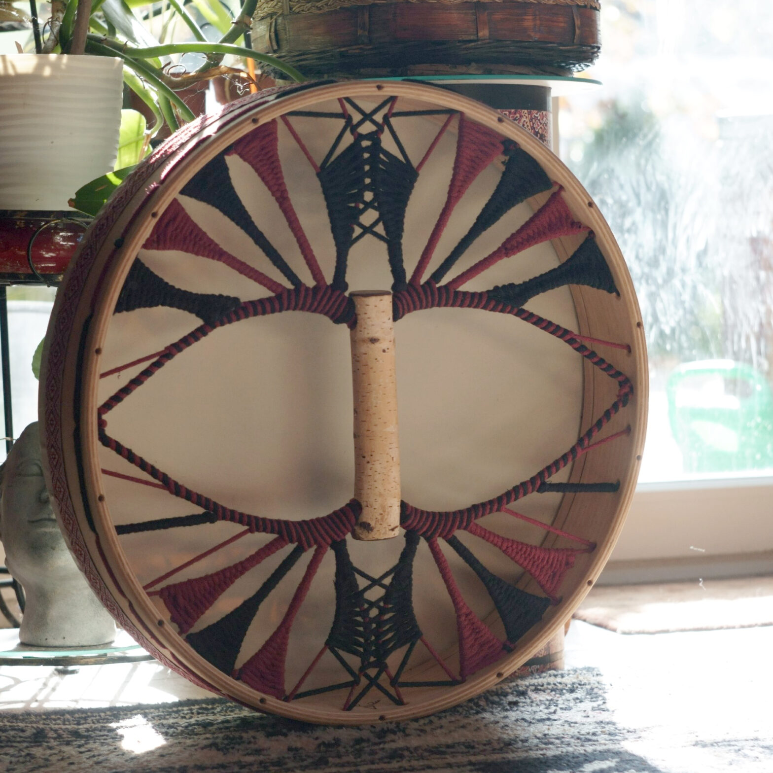 vegan shamanic drum bęben szamański wegański